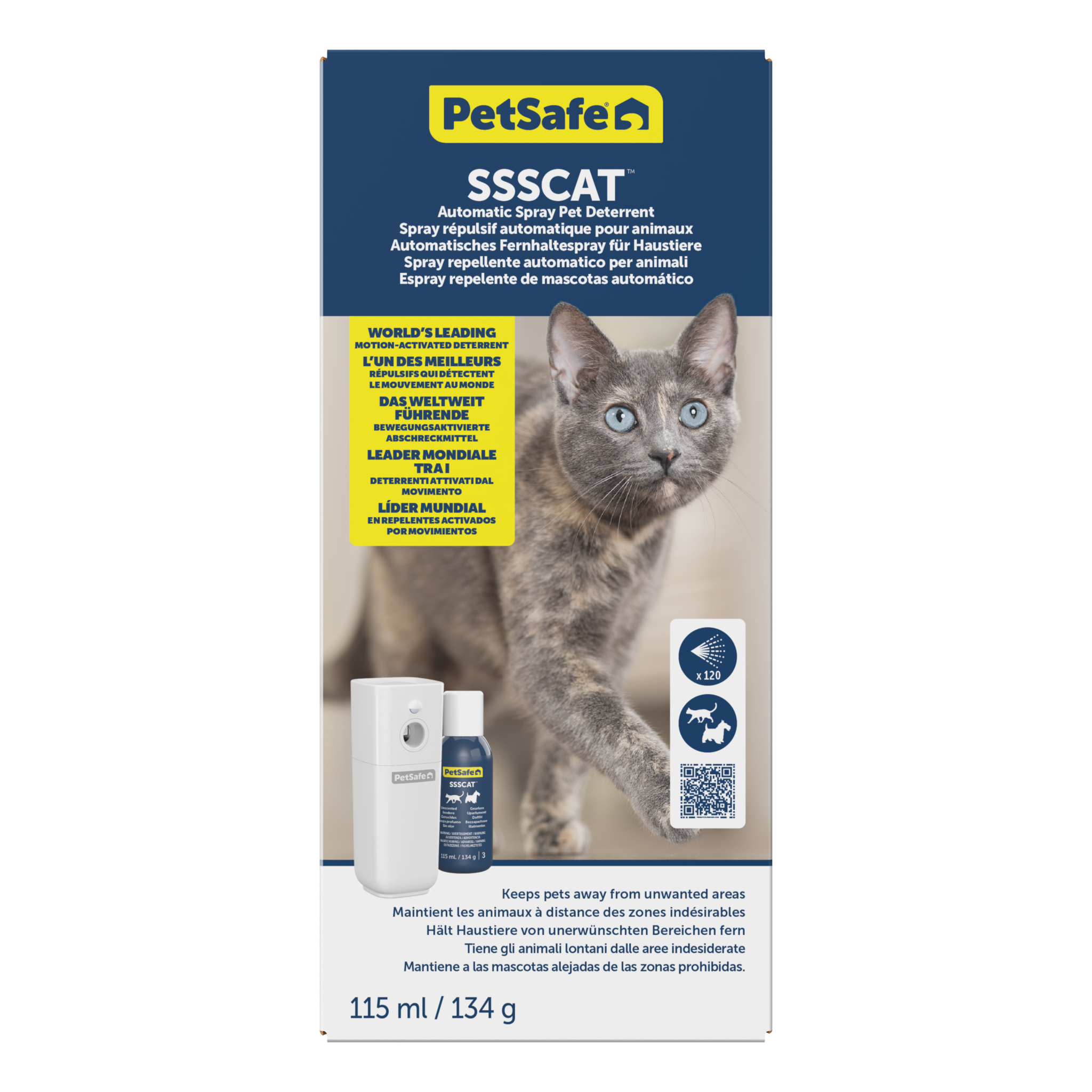 Automatisches SSSCAT™ Fernhaltespray für Haustiere