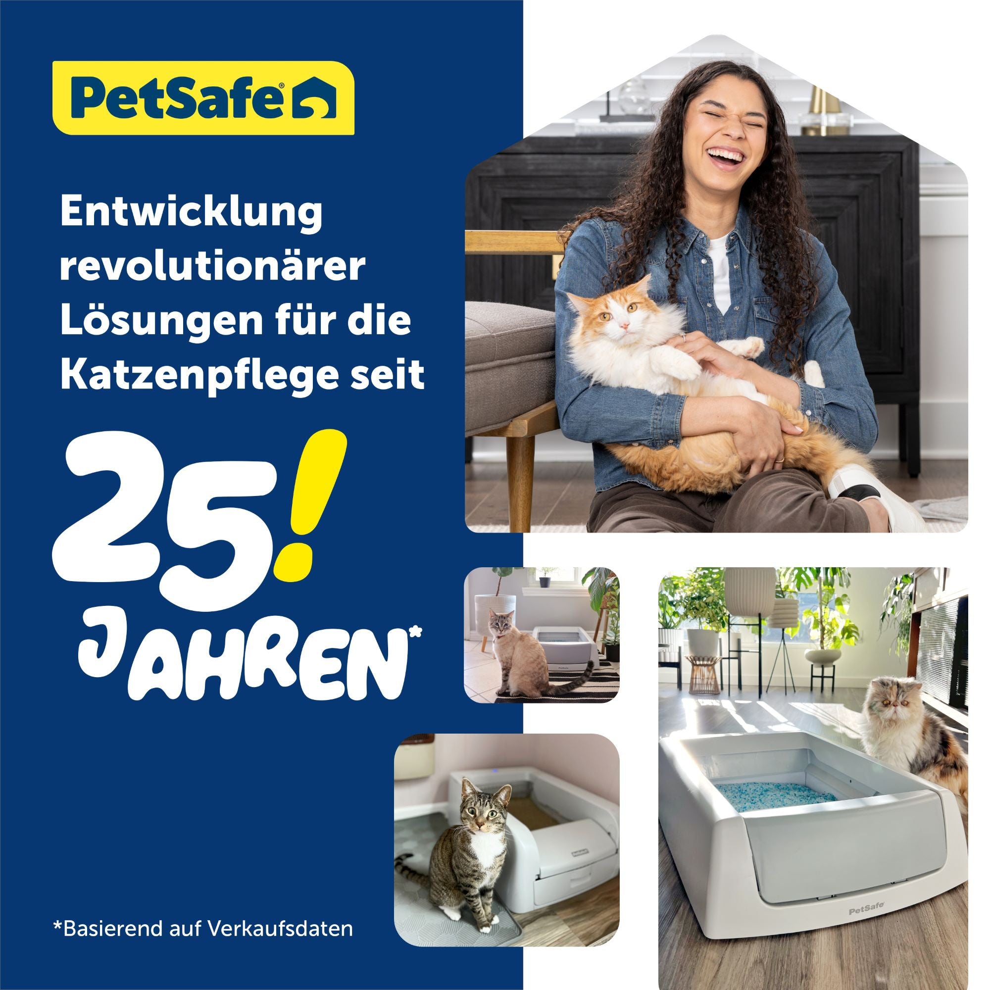 ScoopFree™ Hauben- und Zubehörpaket für selbstreinigende Katzentoiletten für Klumpstreu