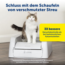 Lade das Bild in den Galerie-Viewer, ScoopFree™ Selbstreinigende Katzentoilette für Klumpstreu
