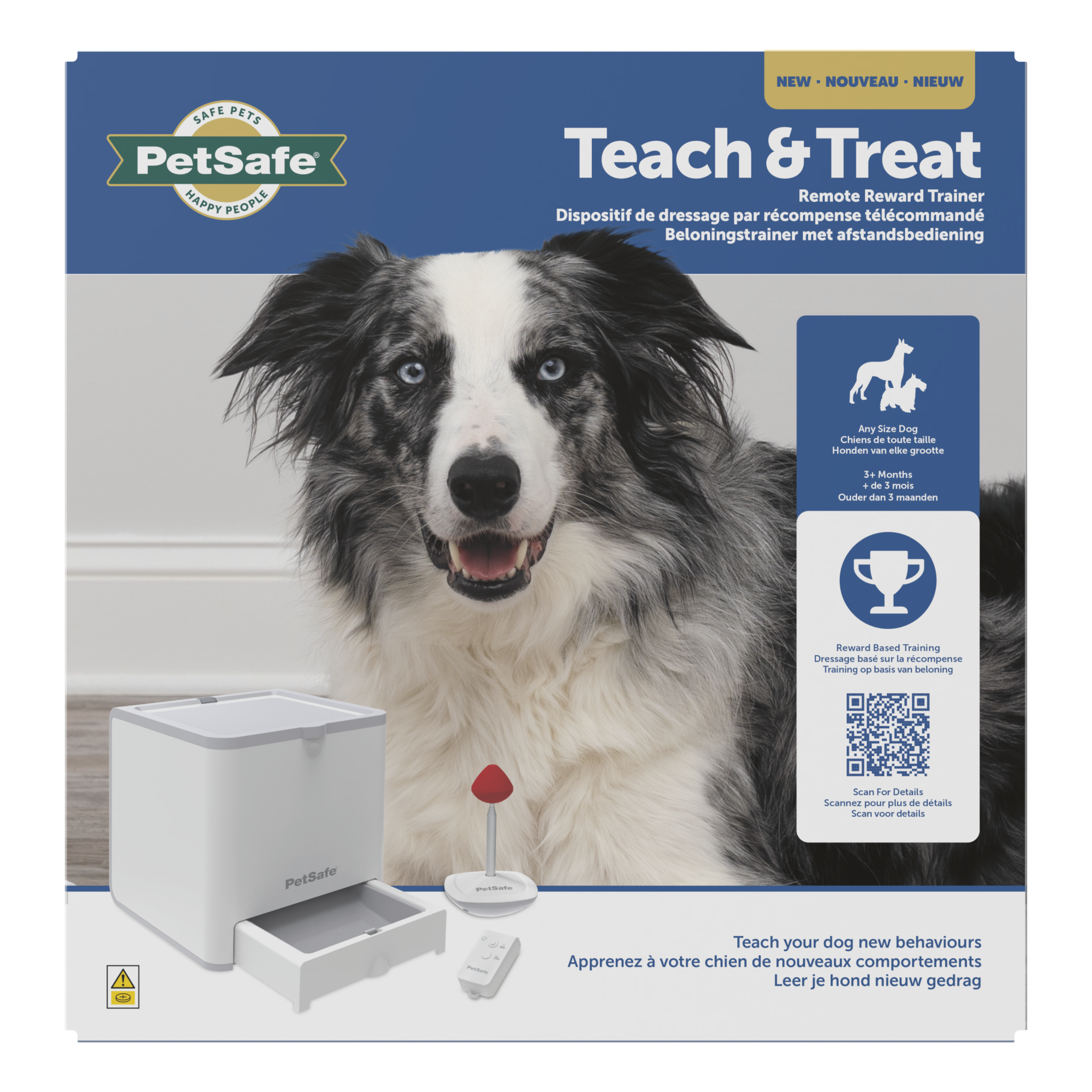PetSafe® Teach & Treat Ferngesteuerter Belohnungstrainer