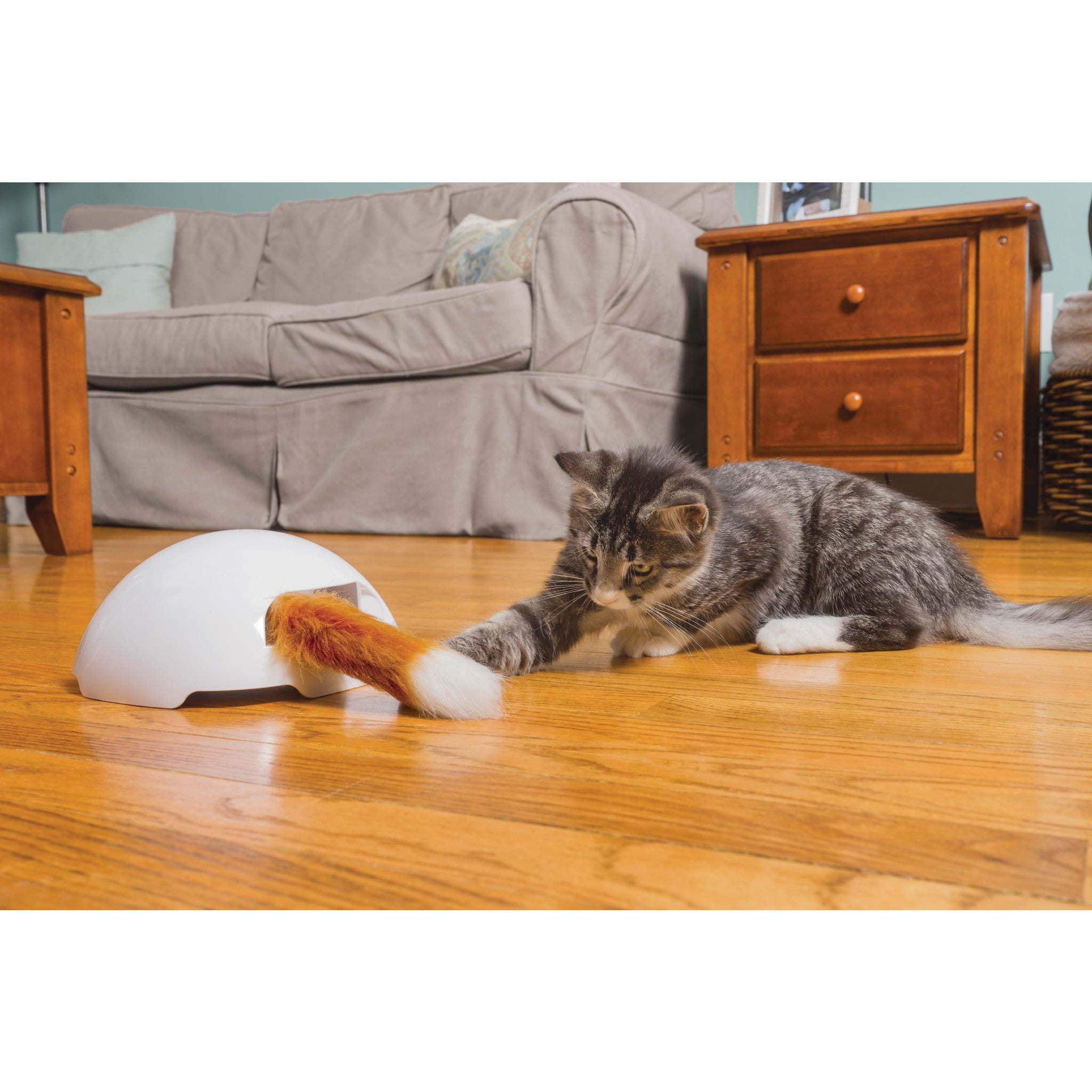 Fuchsbau Spielzeug Automatisches Katzenspielzueg